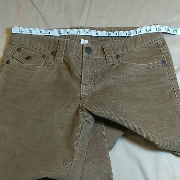 Aeropostal ladies brown corduroy pants - Picture 3 of 7